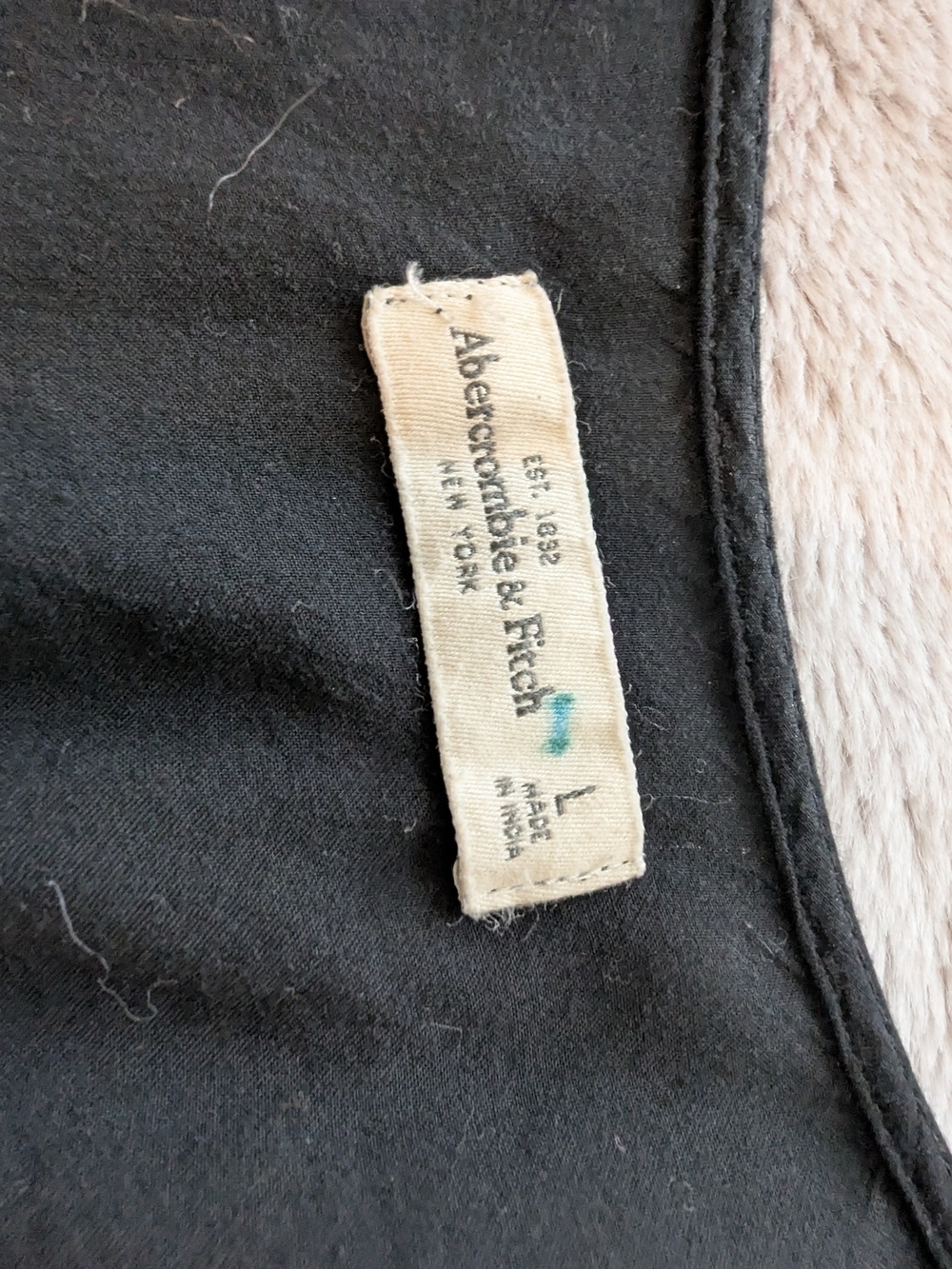 Abercrombie & Fitch Black Romper Bell Sleeve